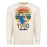 Sandshell Vintage 1980 Original Parts Women 40th Birthday Premium Sweatshirt - Bettercallsaul