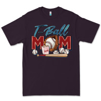 Plum t ball mom Premium Tee - Zillion Design Studio
