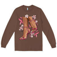 Chestnut cancer high heels Long Sleeve Tee - MaliasSmallBusiness