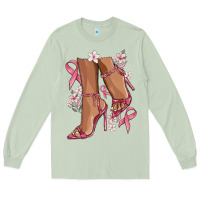 Matcha cancer high heels Long Sleeve Tee - MaliasSmallBusiness