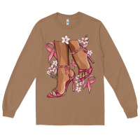 Toasted Coconut cancer high heels Long Sleeve Tee - MaliasSmallBusiness