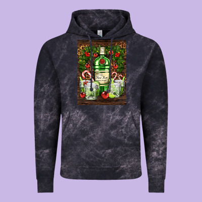 Gin Tonic Cocktail Vintage Hoodie Designed By Adodesignshop