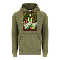 Vintage Olive gin tonic cocktail Vintage Hoodie - AdoDesignShop