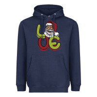 Navy Love Christmas Heavyweight Hoodie - Bettercallsaul