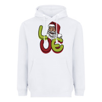 White Love Christmas Heavyweight Hoodie - Bettercallsaul