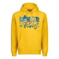 Lemon winter vibes gnome Premium Hoodie - JahusDesignShop