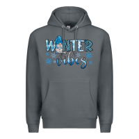 Rock winter vibes gnome Premium Hoodie - JahusDesignShop