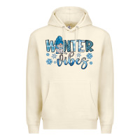 Sandshell winter vibes gnome Premium Hoodie - JahusDesignShop