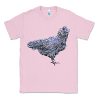 Bubblegum Pink Ameraucana Chicken Classic Tee - LillyAllenDesigns