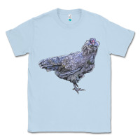 Dusty Blue Ameraucana Chicken Classic Tee - LillyAllenDesigns