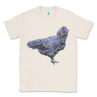 Natural Ameraucana Chicken Classic Tee - LillyAllenDesigns