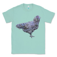 Seafoam Ameraucana Chicken Classic Tee - LillyAllenDesigns