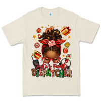 Bone santa's favorite dispatcher afro messy bun Premium Tee - texasbilliewilder