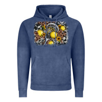 Vintage Denim lacrosse background Vintage Hoodie - JahusDesignShop