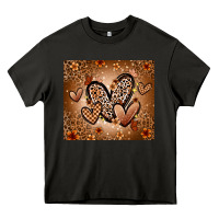 Asphalt melanin hearts Heavy Core Tee - Zillion Design Studio
