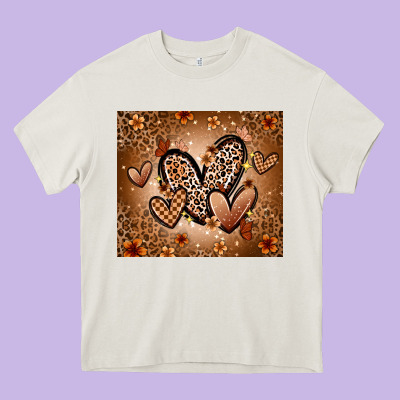 Melanin Hearts Heavy Core Tee Designed By Zillion Design Studio