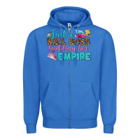 True Royal just a nail boss building her empire bbs Zipper Hoodie - BundleAndBundleShop