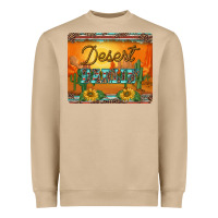 Mushroom western desert darlin sunset serape leopard sunflowers mousepad Heavyweight Sweatshirt - BarkalooDesign