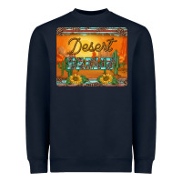 Navy western desert darlin sunset serape leopard sunflowers mousepad Heavyweight Sweatshirt - BarkalooDesign