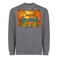 Storm western desert darlin sunset serape leopard sunflowers mousepad Heavyweight Sweatshirt - BarkalooDesign