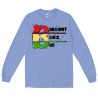 Colony Blue black boy Long Sleeve Tee - MaliasSmallBusiness