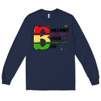 Navy black boy Long Sleeve Tee - MaliasSmallBusiness