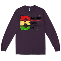 Plum black boy Long Sleeve Tee - MaliasSmallBusiness