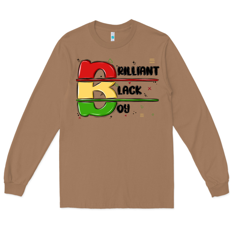 Black Boy Long Sleeve Tee by MaliasSmallBusiness | Teevron