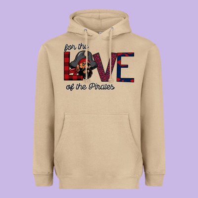 For The Love Of The Pirates Heavyweight Hoodie Designed By Bettercallsaul