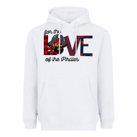 White For The Love Of The Pirates Heavyweight Hoodie - Bettercallsaul