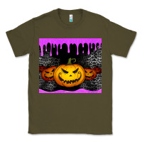 Army Green halloween jack o'lantern dripping glitter tumbler Classic Tee - Jasminsmagicworld