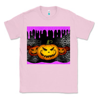 Bubblegum Pink halloween jack o'lantern dripping glitter tumbler Classic Tee - Jasminsmagicworld