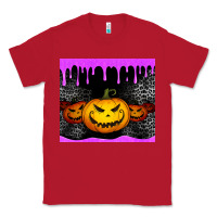 Red halloween jack o'lantern dripping glitter tumbler Classic Tee - Jasminsmagicworld