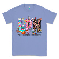 Colony Blue Easter Lpn Classic Tee - CowhideDigitalArt