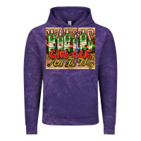 Cloud Purple GIN GLE Christmas gin bottles Vintage Hoodie - AdoDesignShop