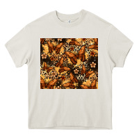 Cream melanin butterfly Heavy Core Tee - Zillion Design Studio