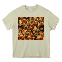 Mossy melanin butterfly Heavy Core Tee - Zillion Design Studio