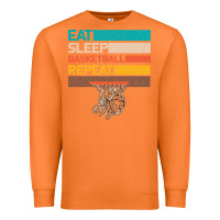 Carrot Eat Sleep Basketball Repeat Premium Sweatshirt - Bettercallsaul