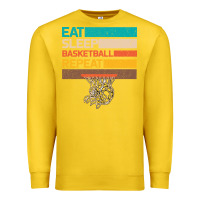Lemon Eat Sleep Basketball Repeat Premium Sweatshirt - Bettercallsaul