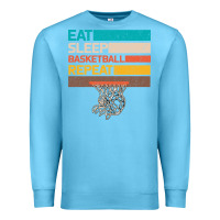 Ocean Blue Eat Sleep Basketball Repeat Premium Sweatshirt - Bettercallsaul