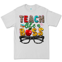 Dove Grey teach like a boss Premium Tee - Zillion Design Studio