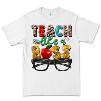 White teach like a boss Premium Tee - Zillion Design Studio