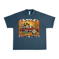 Midnight Navy western gnome truck Urban Heavy Tee - BarkalooDesign