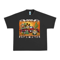 Pigment Black western gnome truck Urban Heavy Tee - BarkalooDesign