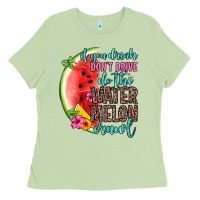 Matcha if you drink don t drive do the watermelon crawl Ladies Tee - Zillion Design Studio