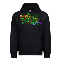 Black Happy St. Patrick's Day Urban Hoodie - HowdyJamesFarm