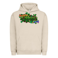 Pigment French Oak Happy St. Patrick's Day Urban Hoodie - HowdyJamesFarm