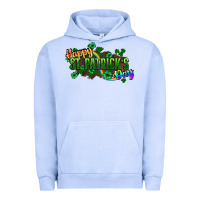 Pigment Grape Ice Happy St. Patrick's Day Urban Hoodie - HowdyJamesFarm