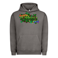 Pigment Tornado Happy St. Patrick's Day Urban Hoodie - HowdyJamesFarm