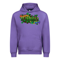 Tulip Happy St. Patrick's Day Urban Hoodie - HowdyJamesFarm